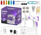 JAXHOM Sewing Machine Electric With Extension Table, Foot Pedal, Adapter, Focus Light And Fully Loaded Sewing Kid, Mini Silai Machine For Home Use I Portable Stitching Tailoring Machine