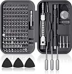 Precision Screwdriver Set, Laptop Repair Tool Kit, Kingsdun 130 in 1 Professional Computer Magnetic Screwdrivers Kit with 120 Bits Torx Star Screwdriver for PC, Xbox, Phone, Switch, Rc Car DIY