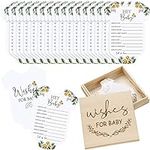 50 Pcs Baby Shower Advice Cards and