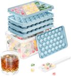 Optish 3 Pack Ice Trays for Freezer