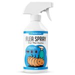 Buddy's Best Flea Spray for Home | Helps Manage Fleas, Dust Mites & Bed Bugs | Use on Carpets, Pet Beds & Home Furniture | Natural Formula with Essential Oils | Safe for Pets & Family