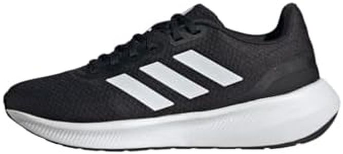 adidas Performance Runfalcon 3.0 Running Shoes, Core Black/Cloud White/Core Black, US 7