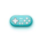 8Bitdo Zero 2 Bluetooth Key Chain Sized Mini Controller for Nintendo Switch, Windows, Android and macOS (Turquoise Edition)