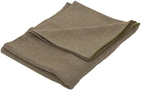 Stansport Wool Blend Camp Blankets - O.D. Green (1244)