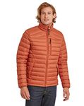 TOG24 Drax Mens Packable Down Jacket, Padded Ultra Warm With No Weight, 800 Power Natural Down Filling, Zip Up Pocket Bag, Transforms into Travel Pillow, Durable, Ideal for Travel and Walking