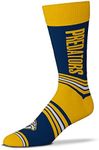 For Bare Feet NHL Nashville Predators Argyle Line Up Dress Sock Team Color OSFM