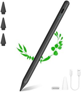 Stylus Pen for iPad, 2X Fast Charge Active Pencil with Palm Rejection, Tilt Function, Compatible with 2018-2023 Apple iPad Pro 11&12.9 inch, iPad 6/7/8/9/10, iPad Air 3/4/5, iPad Mini 5/6