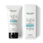 Brillare Skin Brightening Sunscreen SPF50 PA+++ With Niacinamide, Added Arbutin For Pigmented Skin, Suitable For All Skin Types, Protection from Harmful UVA & UVB Rays