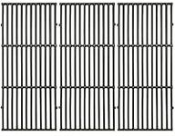 Votenli C6522C(3-Pack) Cast Iron Cooking Grid Grates Replacement for Brinkmann 810-8500-S, 810-8501-S, 810-8502-S, Charmglow 720-0396, 720-0536, 720-0578, 810-8500-S, Jenn-Air 720-0337 Grill