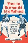 Title Boxing Boxing Matches