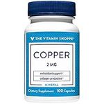 The Vitamin Shoppe Copper 2MG (Copp
