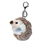 Hedgehog Plush Keychain Stuffed Animal Cute Toy Fashion Accessory Backpack Clips 3.93 inch Christmas Birthday for Kids Adult