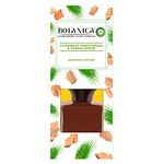 Botanica by Air Wick Air Freshener Reed Diffuser, Caribbean Vetiver and Sandalwood, Pack 1 x 80ml, Inspired By Nature, Room Diffuser