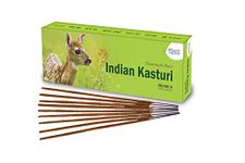 Flourish Fragrance Indian Kasturi Incense Sticks,4 Packs x 225 Gm,Pack of 1 Box