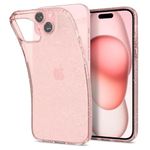 Spigen Liquid Crystal Glitter Case Compatible with iPhone 15 Plus - Rose Quartz