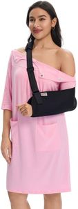 Women's Post Surgery Hospital Gown – Magnetic Shoulder Closures, Side Snaps, Pockets, Ruched Bust Adaptive Recovery Dress Pink