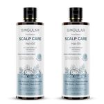Singular Scalp Care Hair Oil for Scalp Soothing & Hair Reviving | Pure & Natural Cold Pressed Oil Infused with Nature's Best Tea Tree, Neem, Coconut, Argan, Bhringraj, Amla Oil with Vitamin E | Ideal for Nourishing Scalp & Strengthening Hair | 400 ml