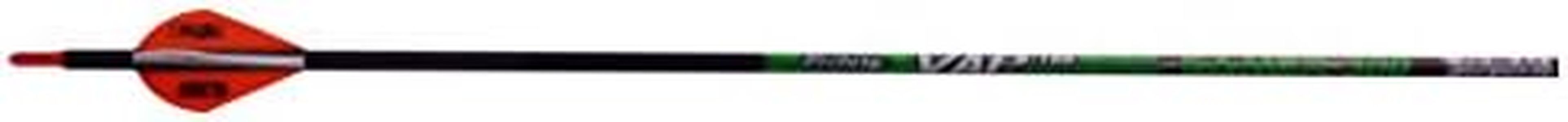 Victory Archery VAP Gamer Arrows with Blazer Vanes (Pack of 6), Black, 350