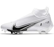 Nike mens Vapor Edge Pro 360 2 Football Cleat, White/Black, 14