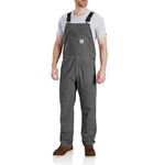 Carhartt Men's Rugged Flex Rigby Bib, Gravel, 40W X 30L