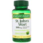 Nature Bounty, St. John Wort, 300 mg, 100 Capsules NRT-36551