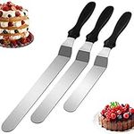 3 Pcs Icing Spatula Set,MKNZOME Sta