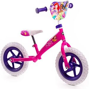Huffy Disney Princess Balance Bike Pink 12 Inch Pink Toddler Training Bike For Girls
