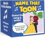 OFF TOPIC Name That Toon Music Game - Fun Party Games for 2+ Players - Adult Word Puzzle & Music Trivia Game