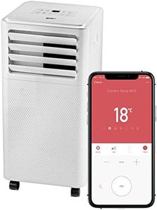 Igenix IG9909WIFI 3-in-1 Portable Smart Air Conditioner with Amazon Alexa, Control via Smart Home App, Cooling & Dehumidifying Functions, Self-Evaporating, White