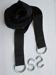 Hangit Nylon Straps (Black, 305 centimeters)