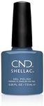 CND Shellac Colour Coat Gel Nail Polish 7 ml, Denim Patch, 7 ml