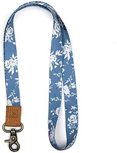 Thread Wallets Cool Neck Lanyard for Men & Women, Cute Key ID Badge & Wallet Holder (Lush)