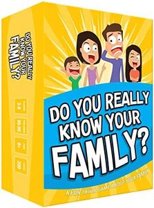 Do You Really Know Your Family? A Fun Family Card Game Filled with Conversation Starters and Silly Challenges - Great for Kids 8+, Teens and Adults