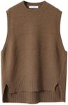 Women Cashmere Knitted Sweater Vest