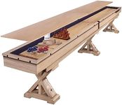 12 FT Shuffleboard Table Multi Game