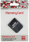 SuperSmashMedia® - 128MB Memory Card for Nintendo GameCube / Wii / NGC [Black]