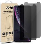 2 Pack JOTO Privacy Screen Protector for 6.1 Inch iPhone 11 2019/ iPhone XR 2018, Anti-Spy Tempered Glass Film Screen Guard