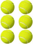 CTTPEG Tennis Balls,Tennis Trainer Ball,Tennis Trainer Ball with String,Kids Beginner Practice Indoor Outdoor,6Pcs or 3Pcs (6 Pcs)…