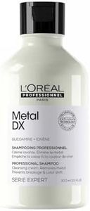 L'Oréal Professionnel Hair Shampoo for Coloured and Damaged Hair, Long-Lasting Colours & Shine, Series Expert, Metal DX Shampoo, 300 ml