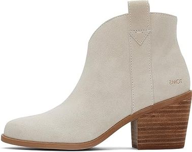 TOMS Constance, Botas Cortas al Tobillo Mujer, Gamuza de Arena Ligera, 38 EU