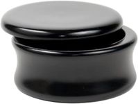 Parker Safety Razor Genuine Mango Wood Shave Soap Bowl - Black Laquer From