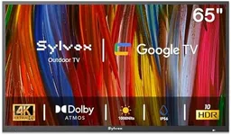 SYLVOX Outdoor TV, 65 inch Smart TV