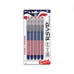 RSVP Stars/Stripes Edition Ballpoint Pen (Pack of 5)