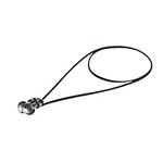 kwmobile Strap Compatible with Samsung Galaxy Buds 3 / Soundcore P20i / Wave Beam/Fun Air Pro 4 - Strap Magnetic Silicone Cord Earphones Holder - Blue