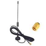 5DBi 1090MHz Antenna SMA Male Plug Indoor ADS-B Aerial with Magnetic Base RG174 Extension Cable 3M for Software Defined Radios (SDRS) ADS-B USB Stick Dongle Tuner Receiver