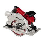 Einhell 165mm Circular Saw TE-CS 165 | Aluminium Saw Table, Tool-Free Adjustment of Cutting Depth and Tilt Angle | 1200W Electric Wood Saw With Dust Extraction Inc. Carbide Saw Blade