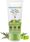 Mamaearth Tea Tree Natural Face Wash for Acne & Pimples Wash 100 ml - For Normal & Dry Skin