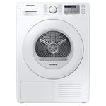 Samsung Series 5 DV80TA020TH/EU with OptimalDry™, Freestanding Heat Pump Tumble Dryer, 8 kg, White, A++ Rated