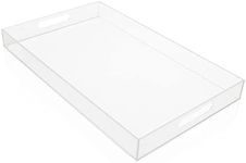 Kurtzy Clear Acrylic Plastic Servin