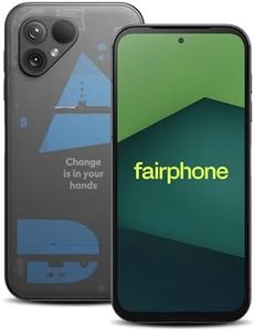 Fairphone 5 5G 256GB + 8GB RAM - Dual SIM (Nano-SIM + eSIM) Unlocked Android 13 Smartphone (Transparent Edition)